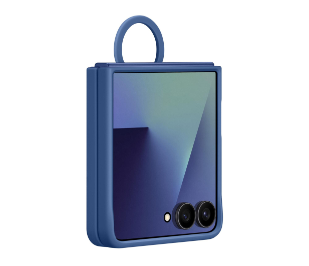 SAMSUNG Ring Case Silicone do Galaxy Z Flip7 blue - 1346818 - zdjęcie 5